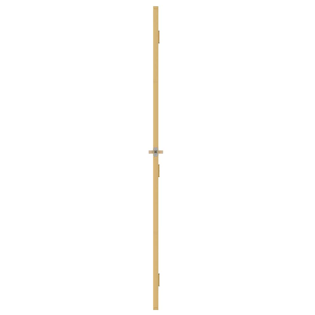 Sobna vrata tanka zlatna 76x201,5 cm kaljeno staklo i aluminij