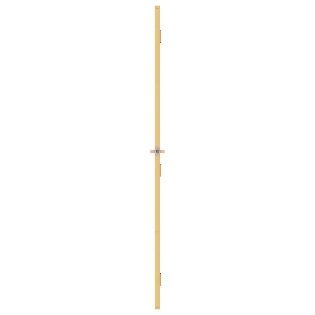 Sobna vrata tanka zlatna 93x201,5 cm kaljeno staklo i aluminij