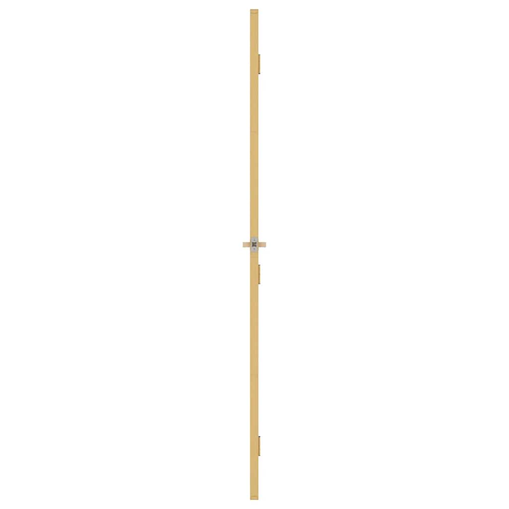 Sobna vrata tanka zlatna 93x201,5 cm kaljeno staklo i aluminij