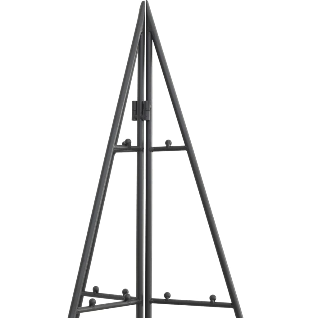 Metalno ukrasno božićno drvce crno 100 cm