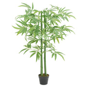 Umjetno stablo bambusa 384 listova 120 cm zeleno