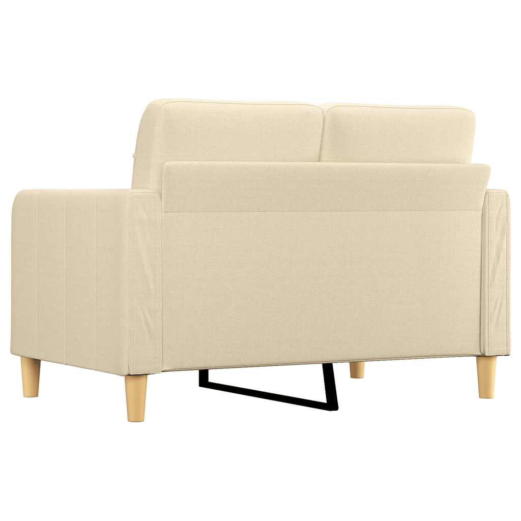 Dvosjed od tkanine krem 120 cm
