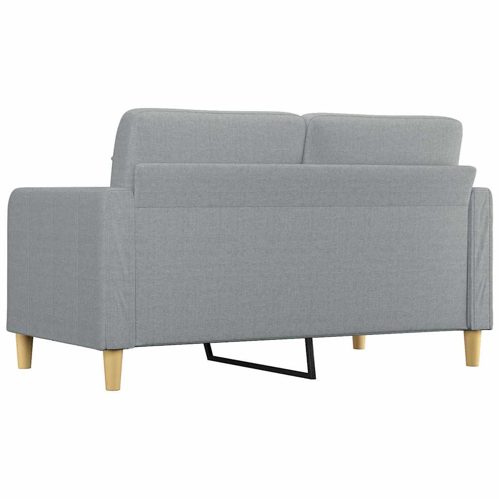 Dvosjed od tkanine svjetlosivi 140 cm