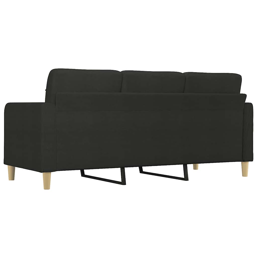 Trosjed od tkanine Crna 180 cm
