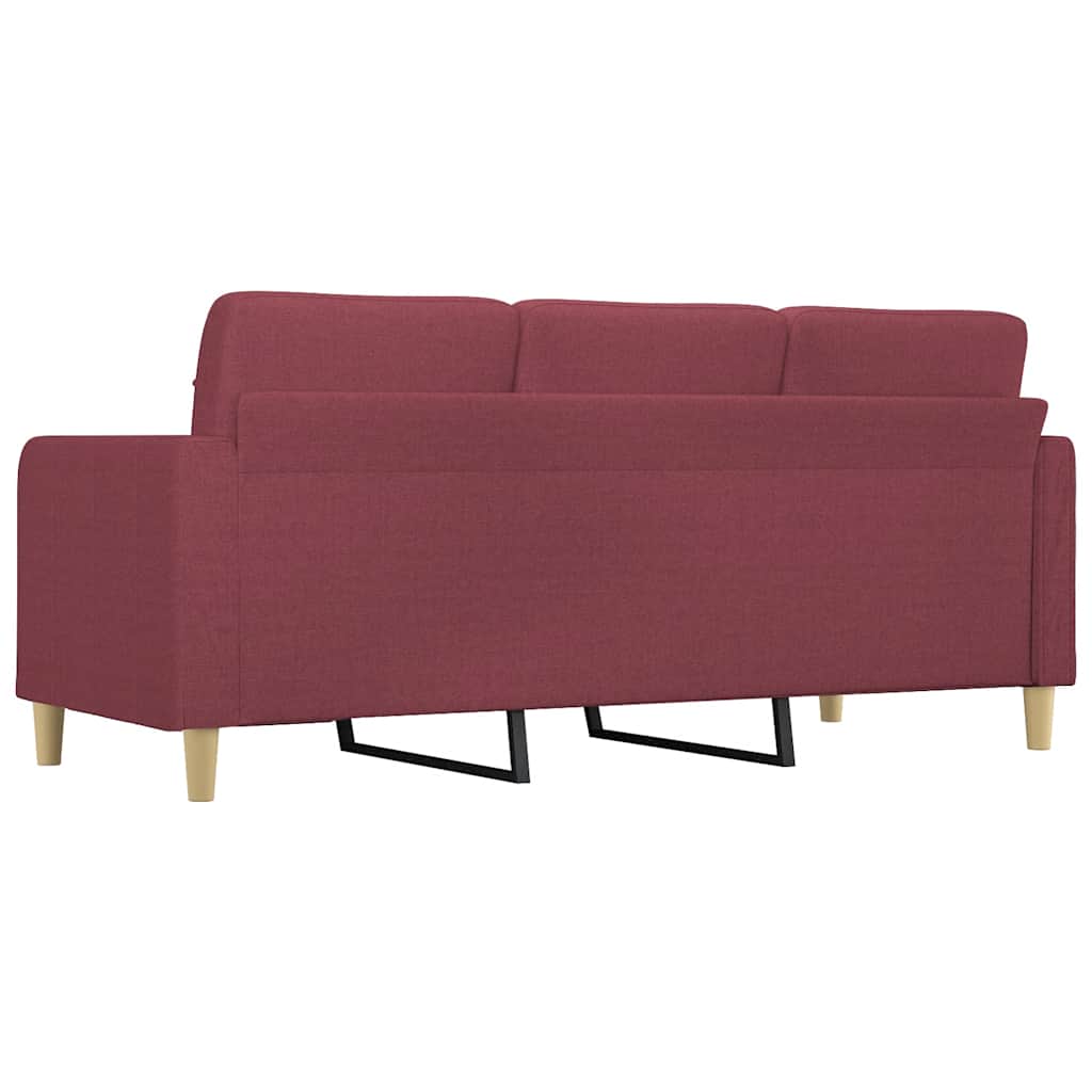 Trosjed od tkanine crvena boja vina 180 cm