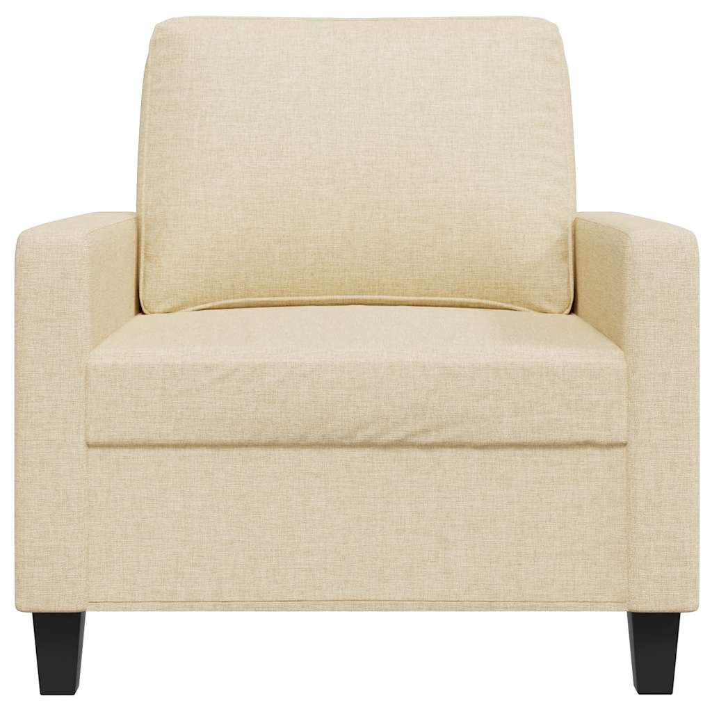 Fotelja krem 60 cm Tkanina