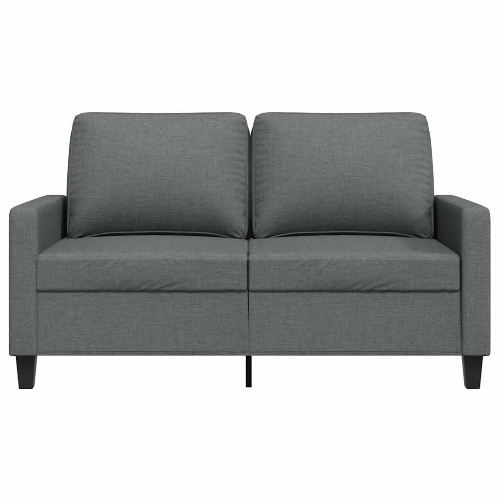 Dvosjed od tkanine tamnosivi 120 cm