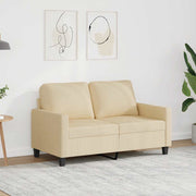 Dvosjed od tkanine krem 120 cm