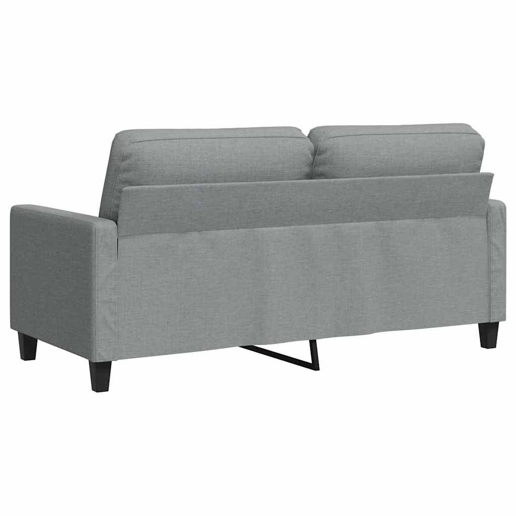 Dvosjed od tkanine svjetlosivi 140 cm