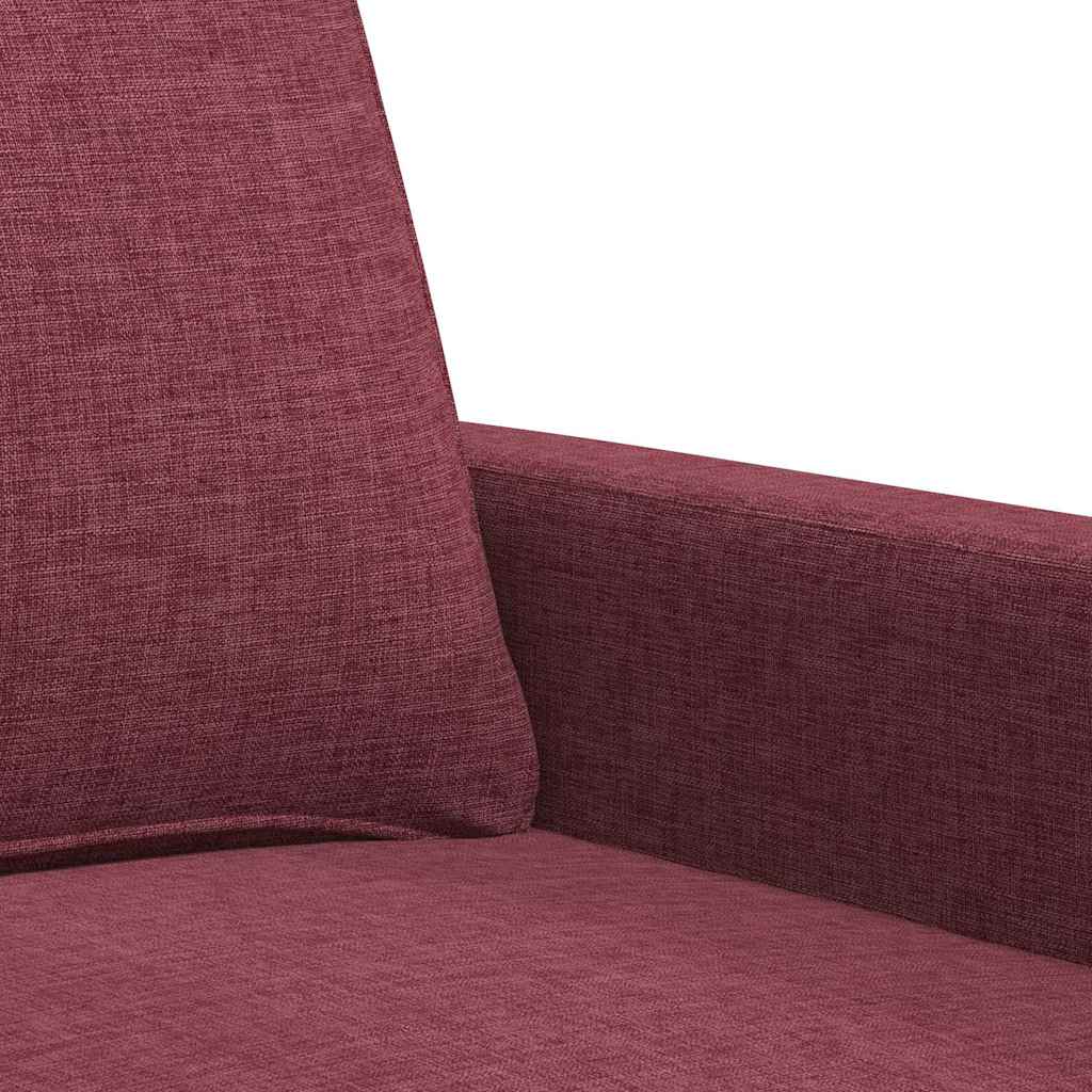 Trosjed od tkanine crvena boja vina 180 cm
