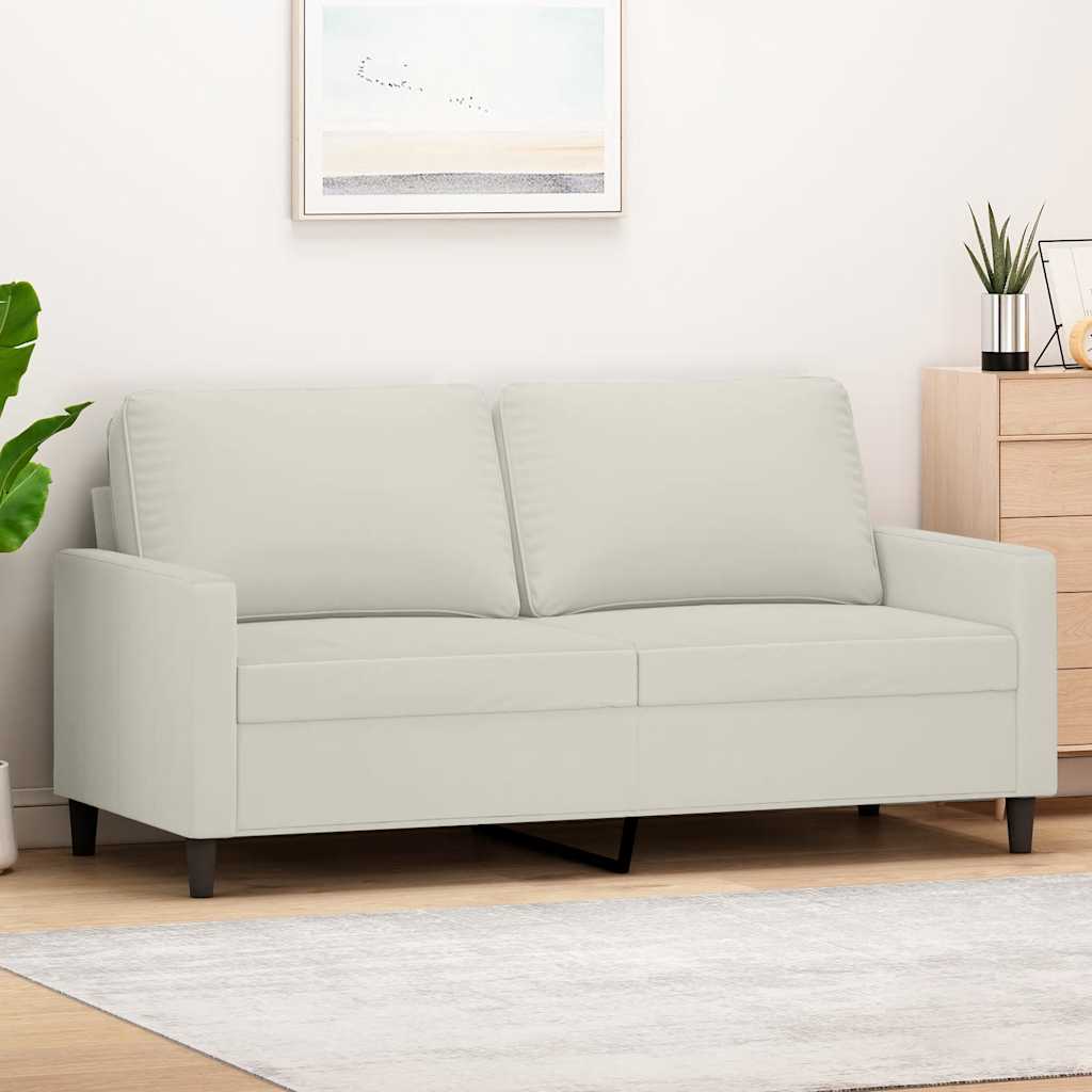 Dvosjed krem 140 cm baršunasti
