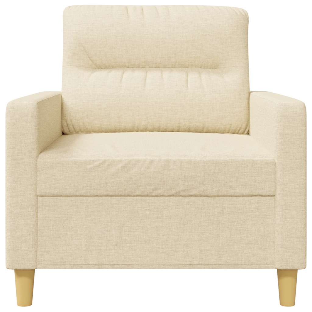 Fotelja krem 60 cm Tkanina