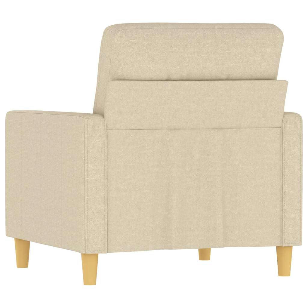 Fotelja krem 60 cm Tkanina