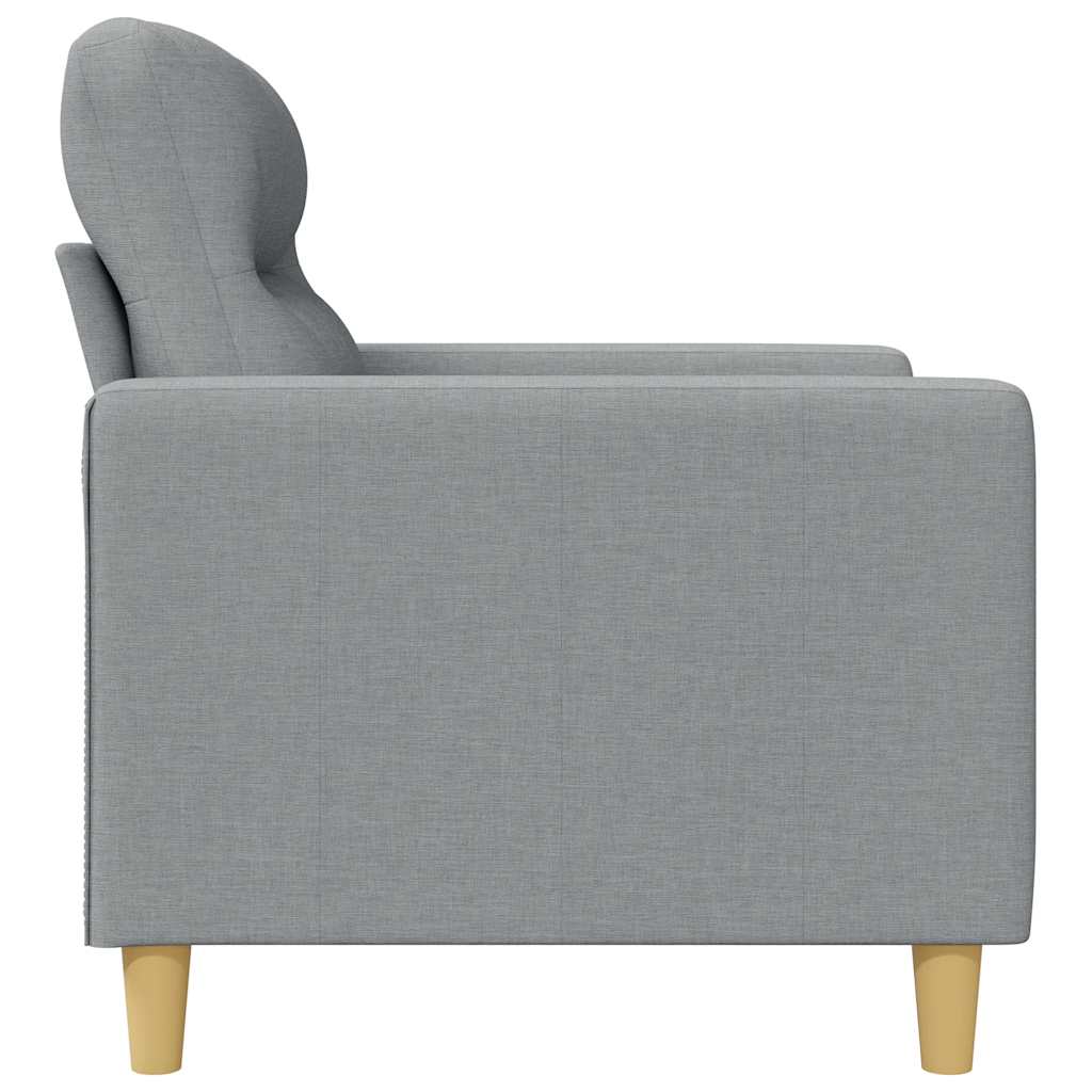 Dvosjed od tkanine svjetlosivi 140 cm