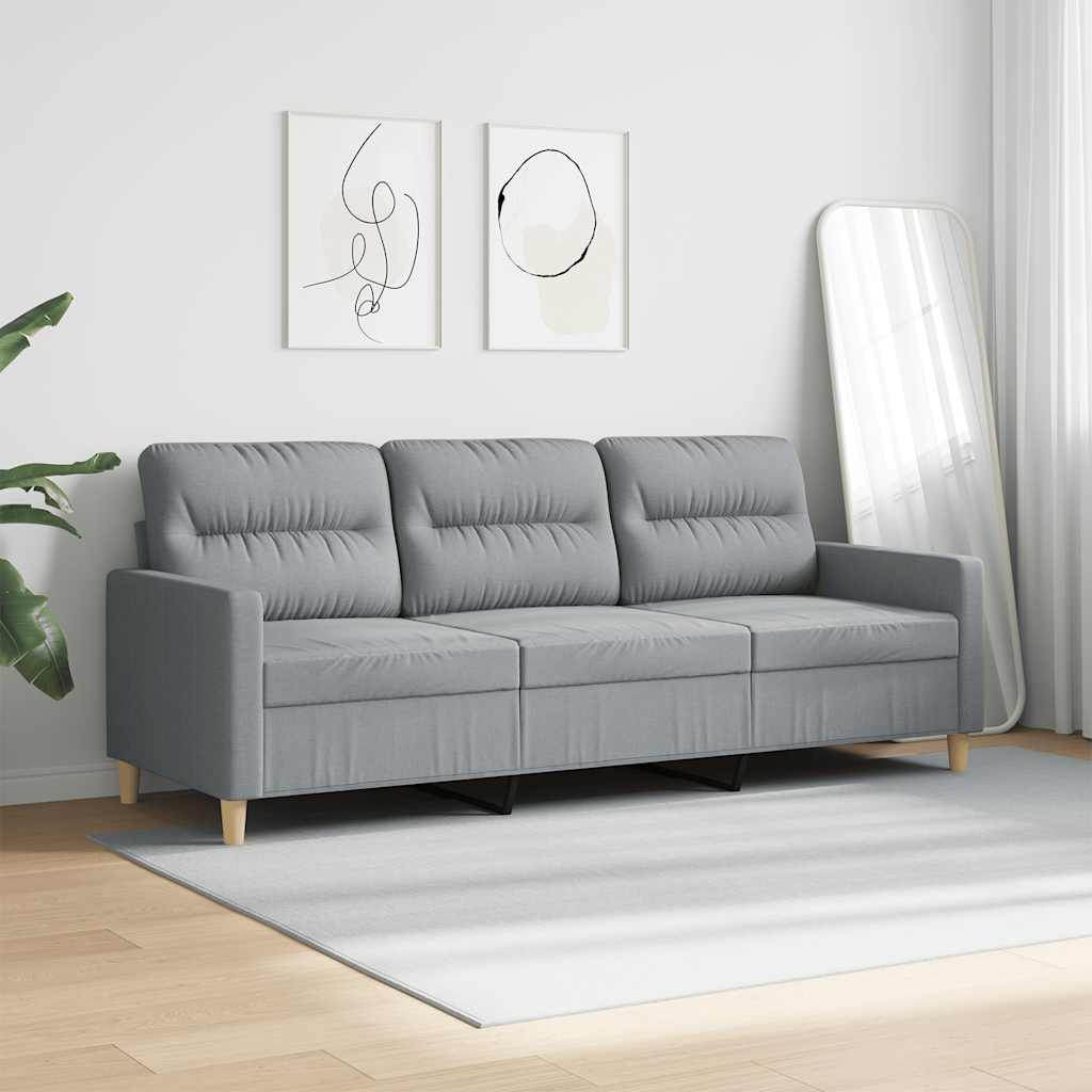 Trosjed od tkanine svjetlosivi 180 cm