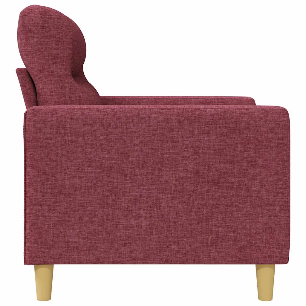 Trosjed od tkanine crvena boja vina 180 cm