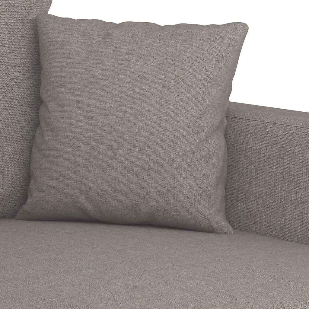 Fotelja smeđesiva 60 cm od tkanine