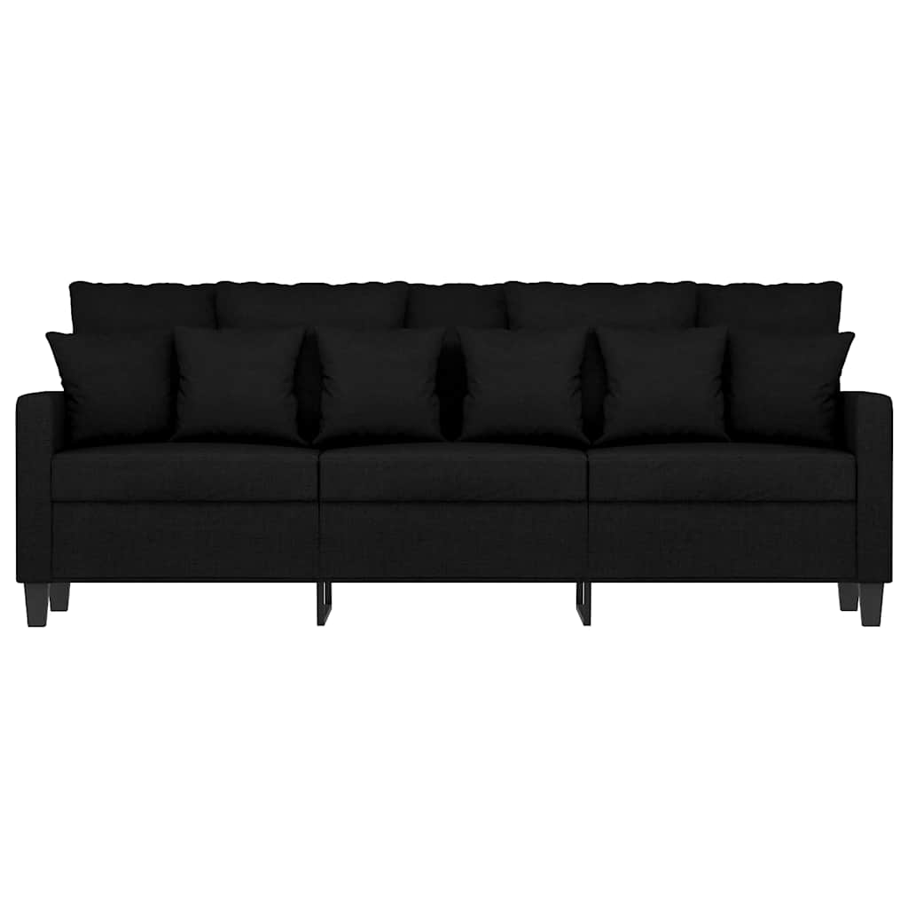 Trosjed od tkanine Crna 180 cm
