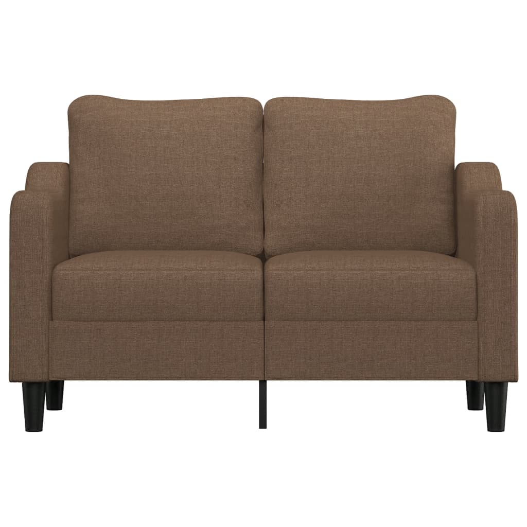 Dvosjed od tkanine smeđi 120 cm