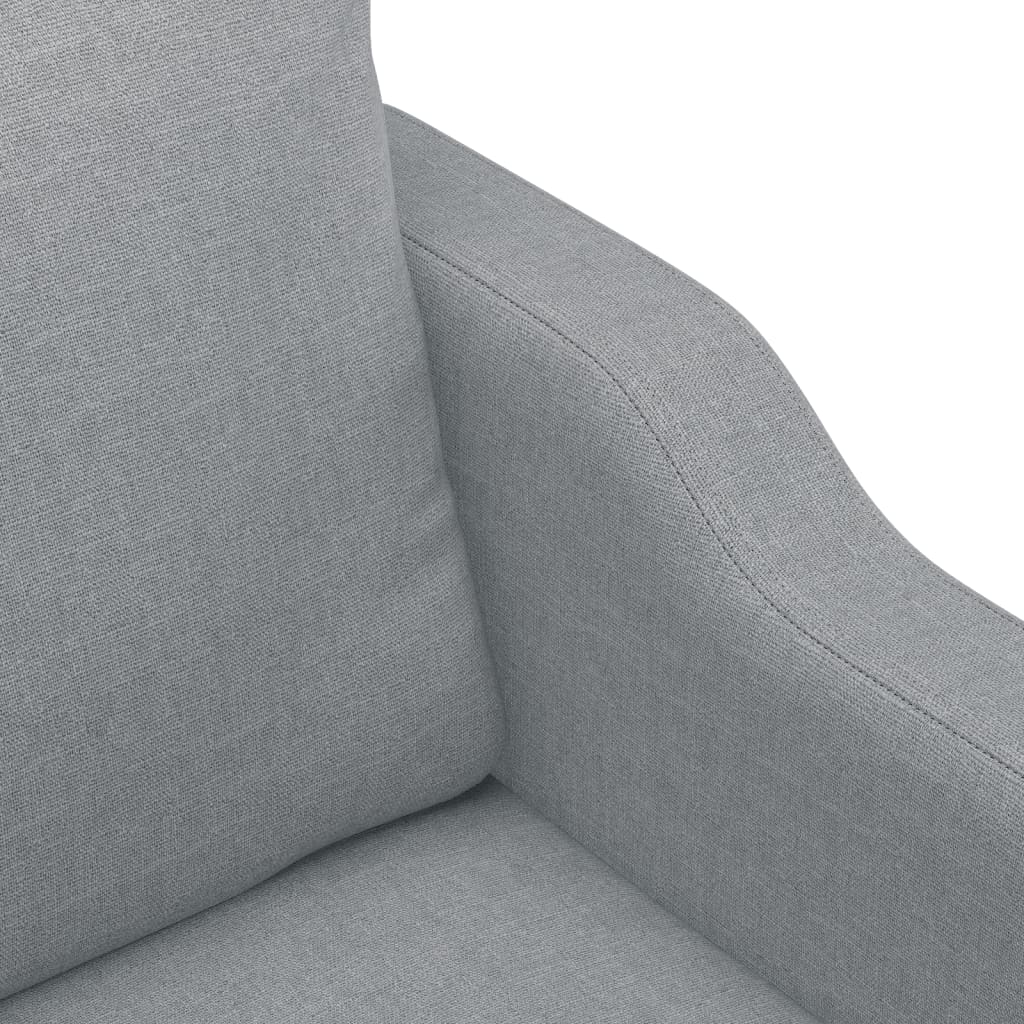 Dvosjed od tkanine svjetlosivi 140 cm