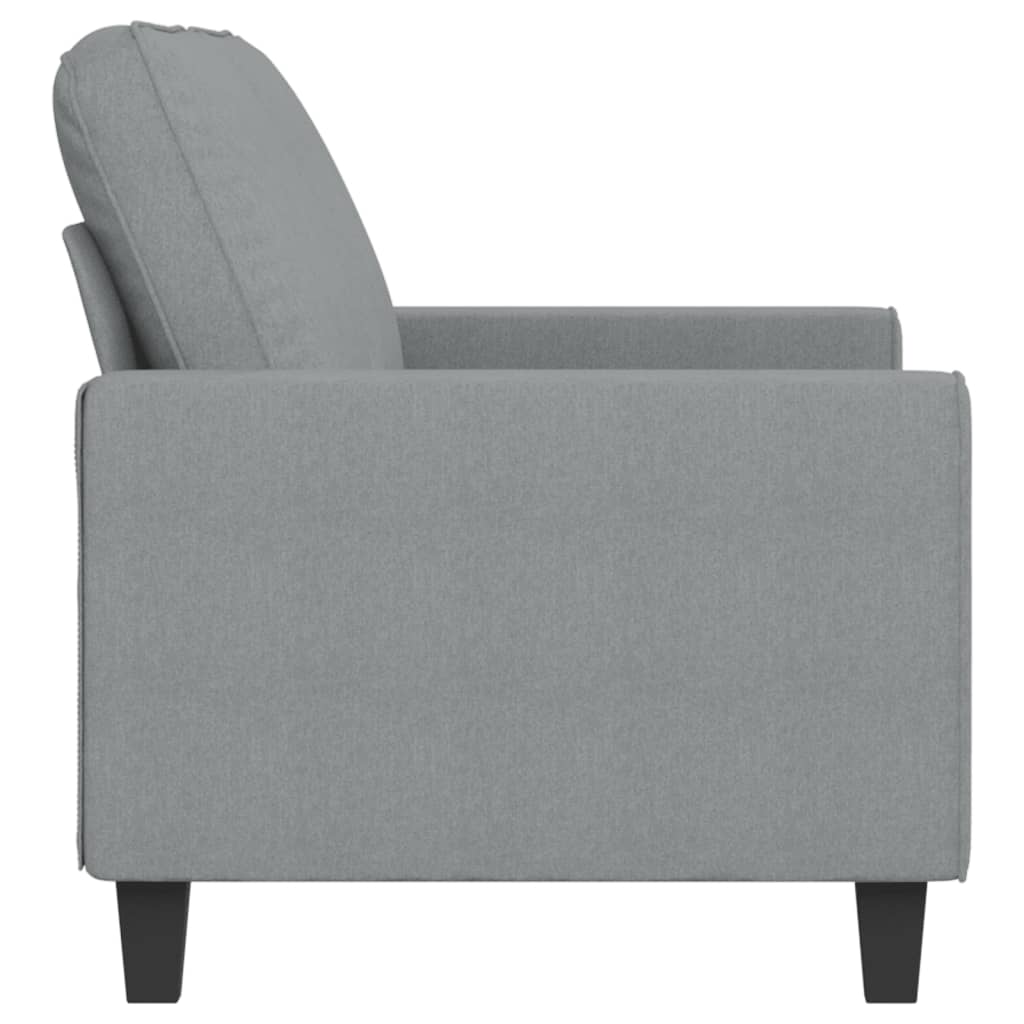 Dvosjed od tkanine svjetlosivi 140 cm