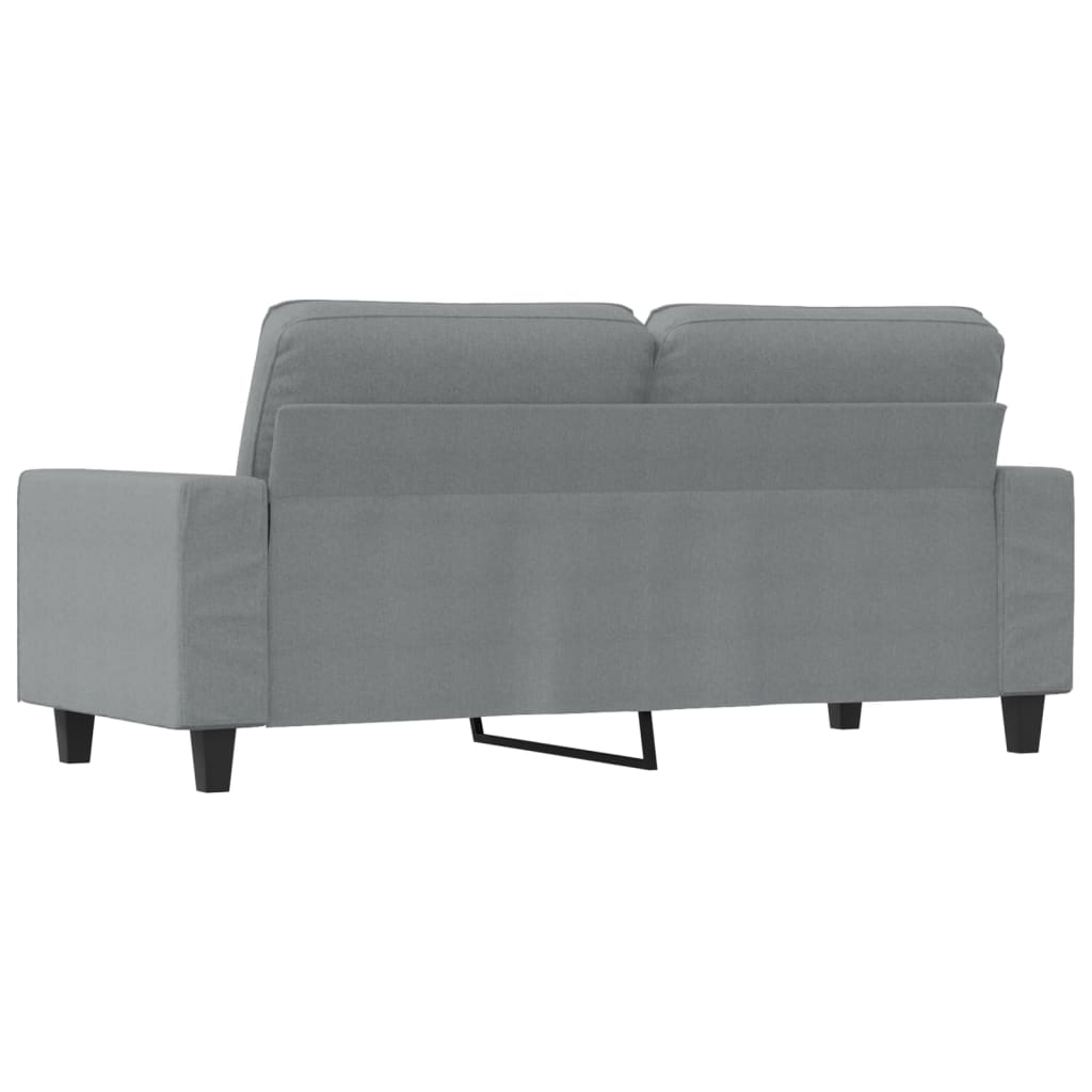 Dvosjed od tkanine svjetlosivi 140 cm
