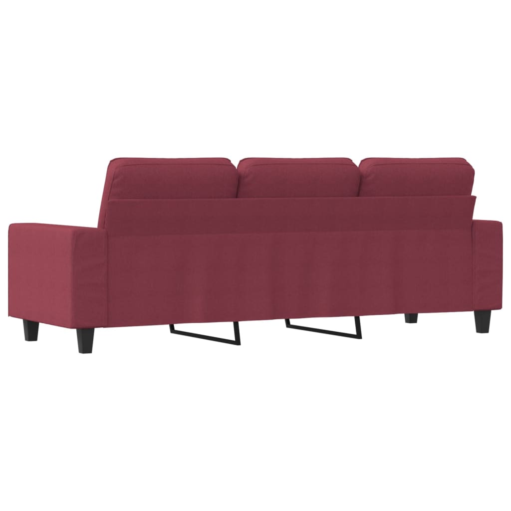 Trosjed od tkanine crvena boja vina 180 cm