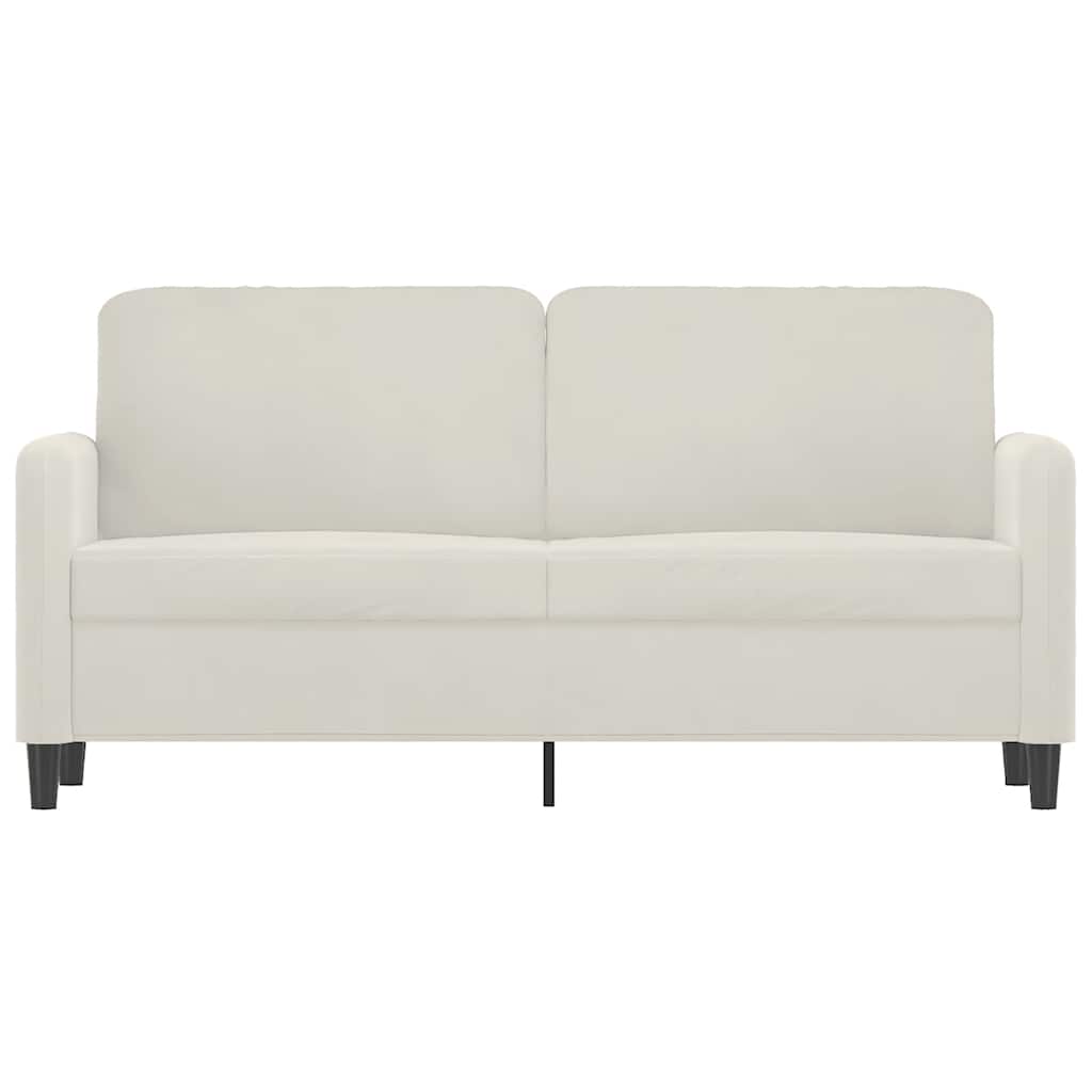 Dvosjed krem 140 cm baršunasti
