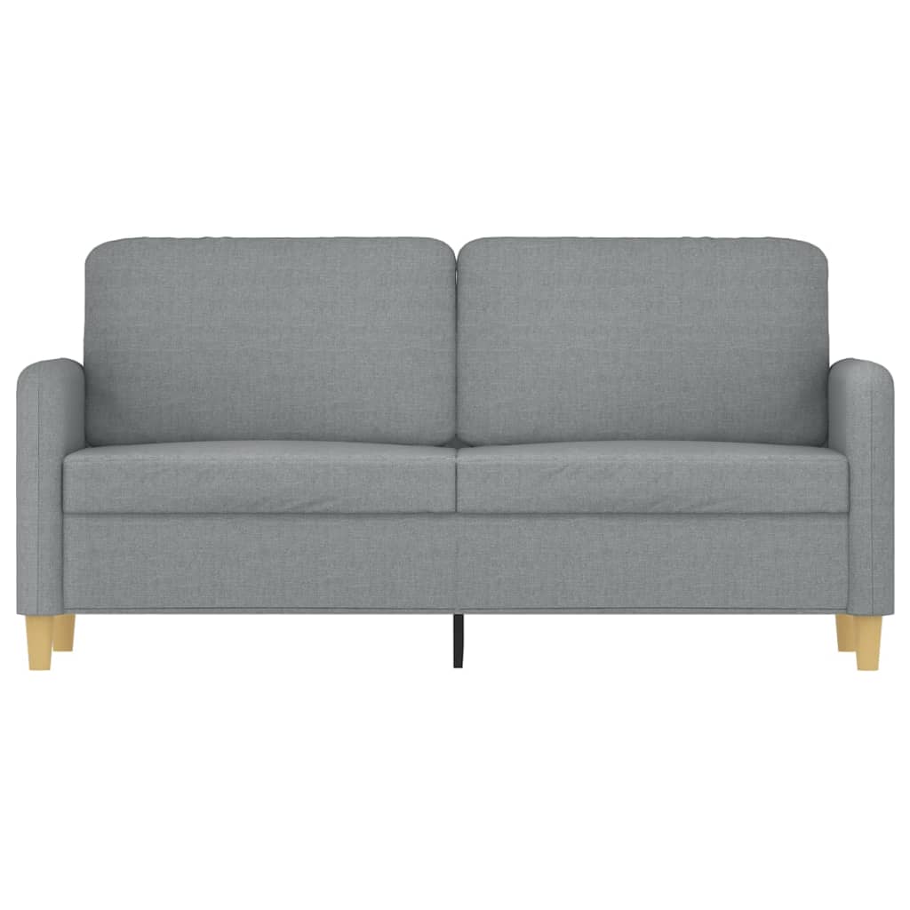 Dvosjed od tkanine svjetlosivi 140 cm