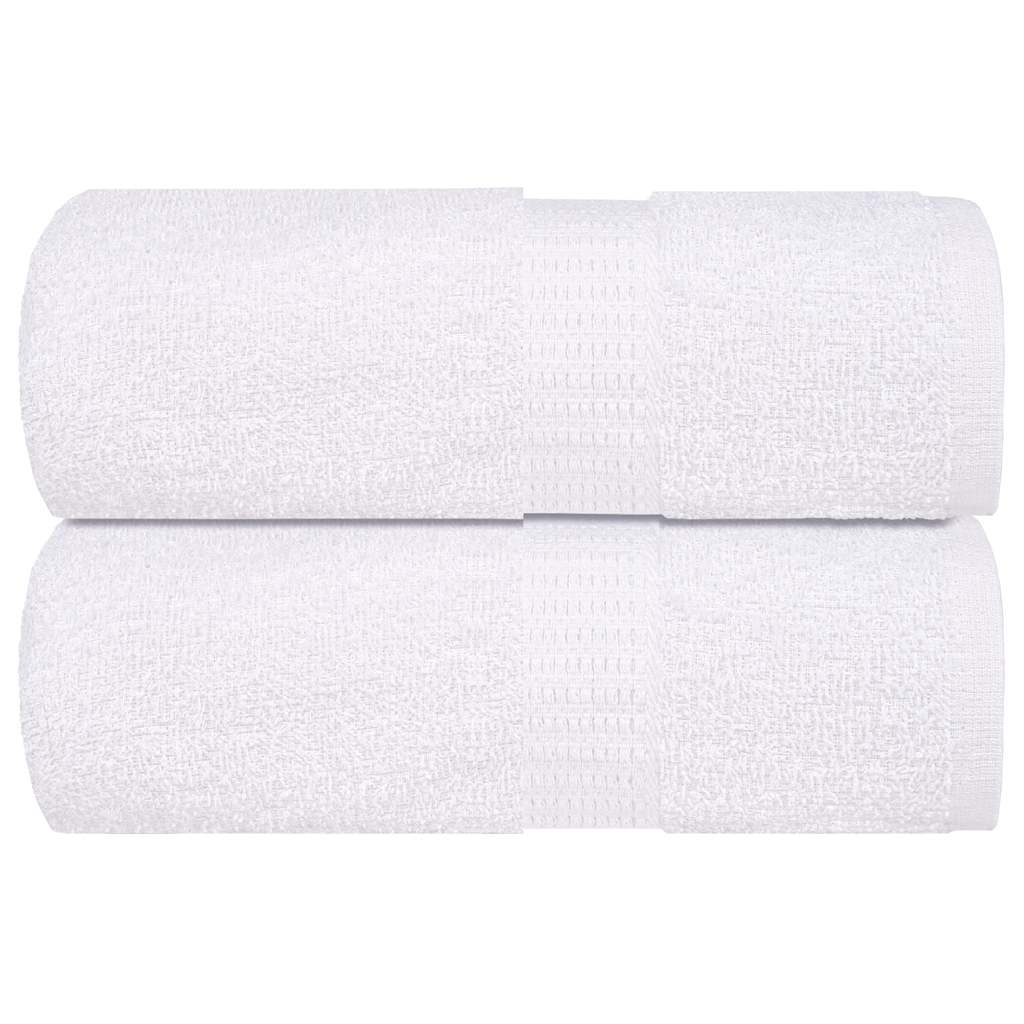 Ručnici za goste FROGN 2 kom Bijeli 30x50 cm 360 g/m²