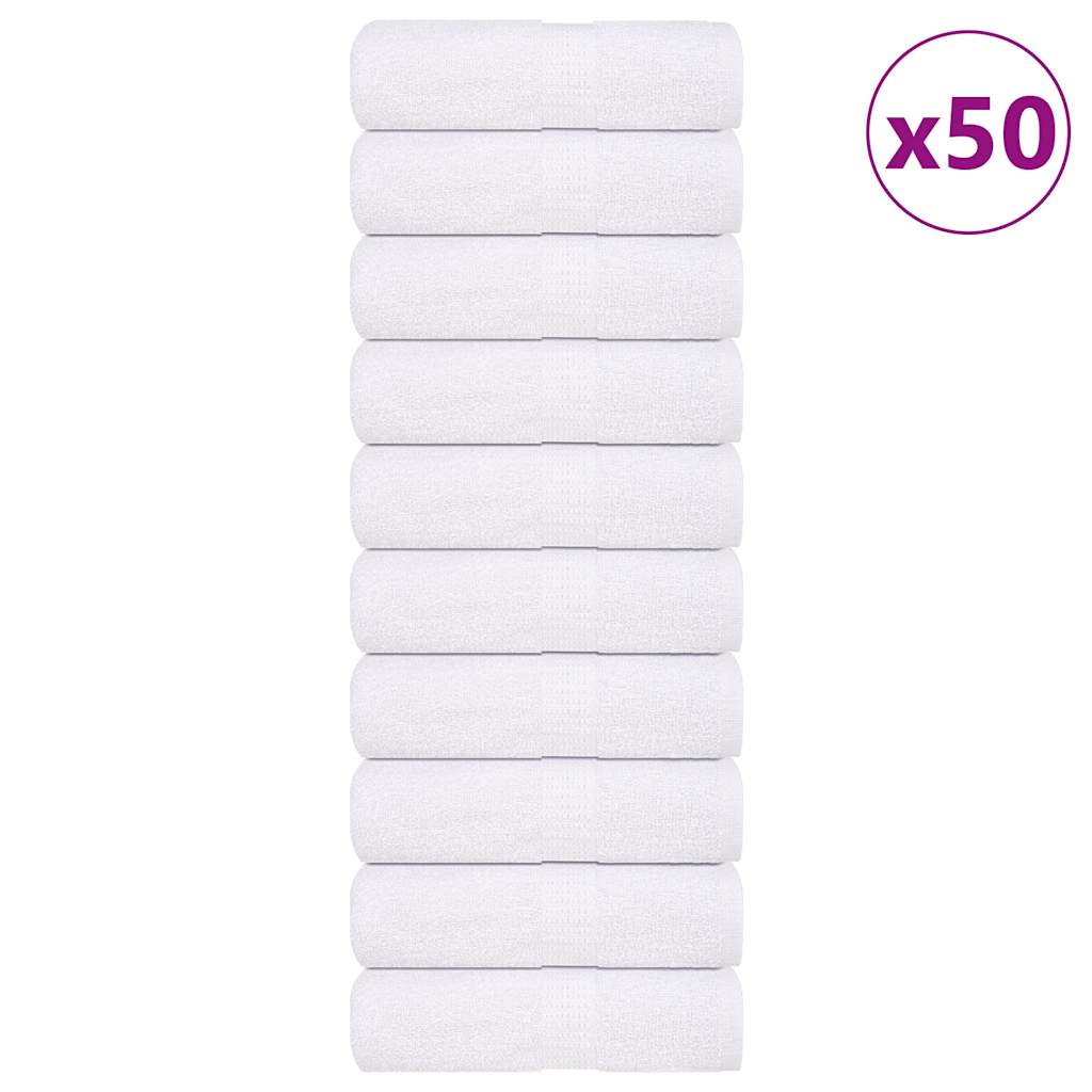 Ručnici za goste FROGN 50 kom bijeli 30x50 cm 360 g/m²