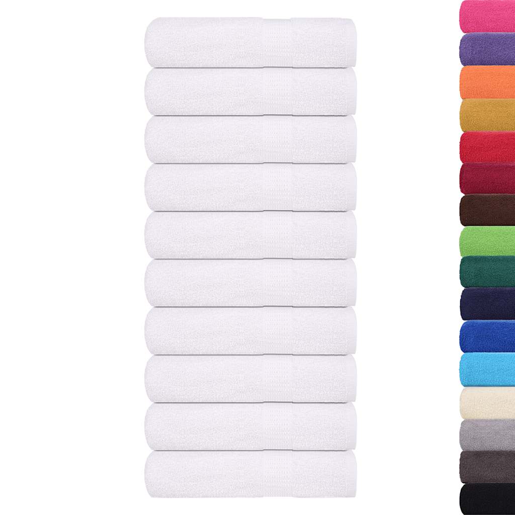 Ručnici za ruke FROGN 10 kom bijeli 50x100 cm 360 g/m²