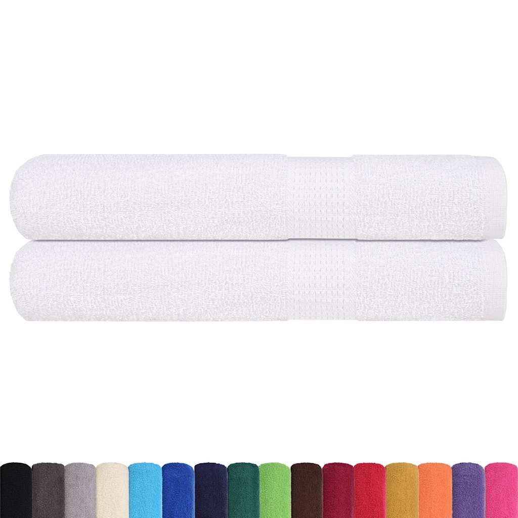 Ručnici za saunu FROGN 2 kom bijeli 80x200 cm 360 g/m²