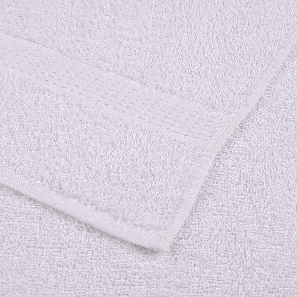 Ručnici za saunu FROGN 4 kom bijeli 80x200 cm 360 g/m²