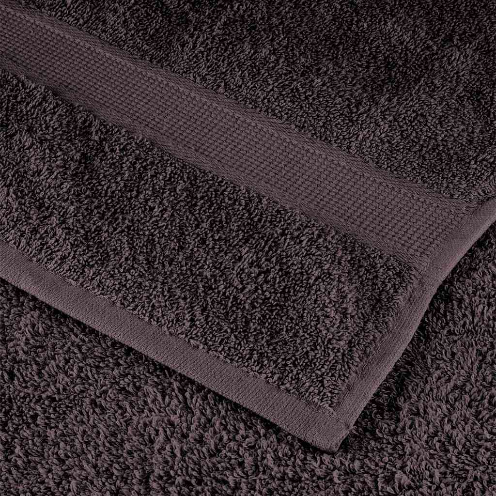 Ručnici za goste FROGN 10 kom antracit 30x50 cm 360 g/m²