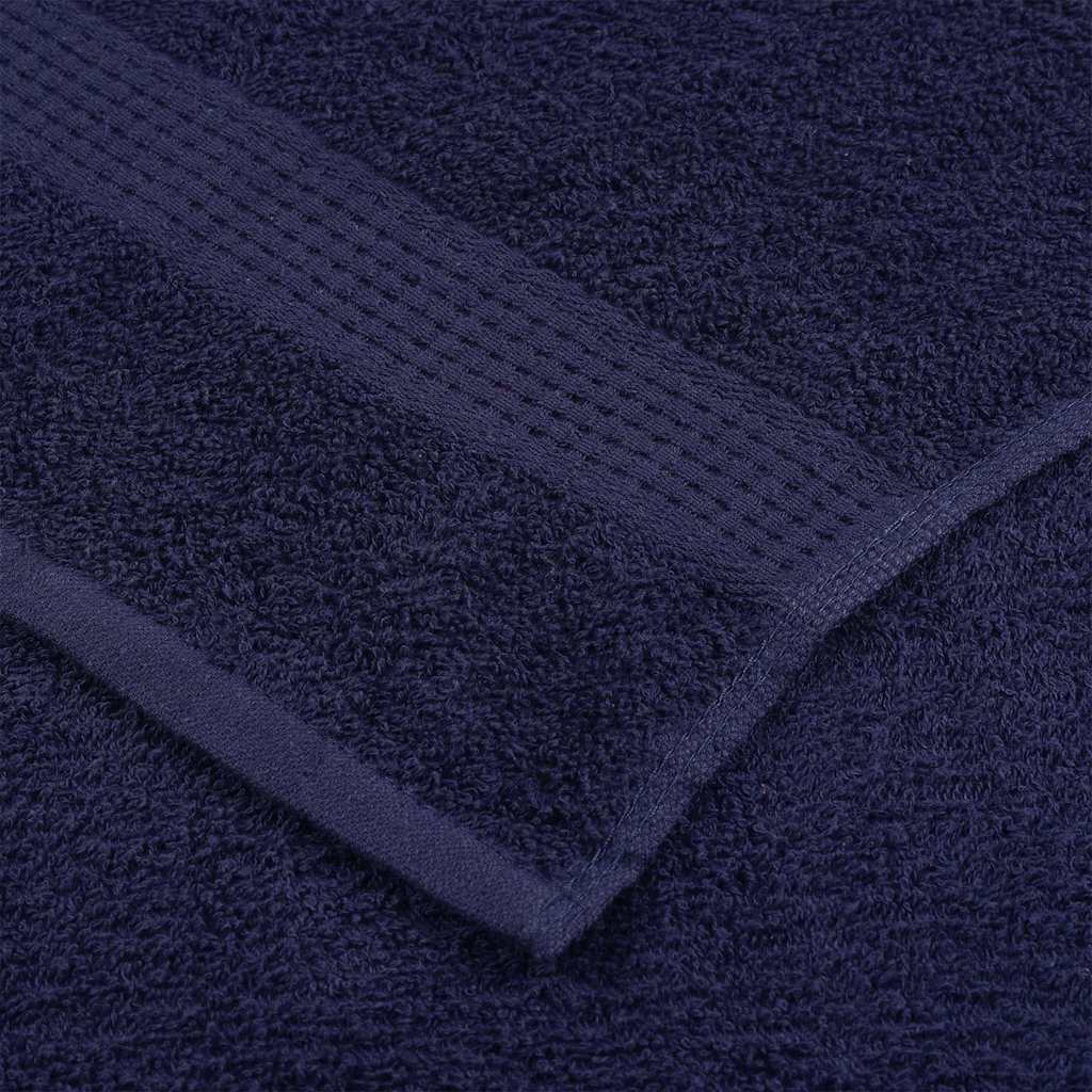 Ručnici za saunu FROGN 2 kom tamnoplave boje 80x200 cm 360 g/m²