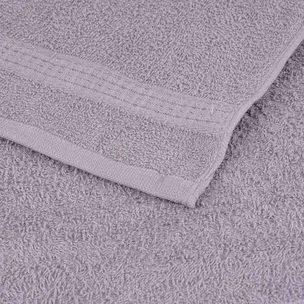 Ručnici za pranje FROGN 10 kom sivi 30x30 cm 360 g/m²