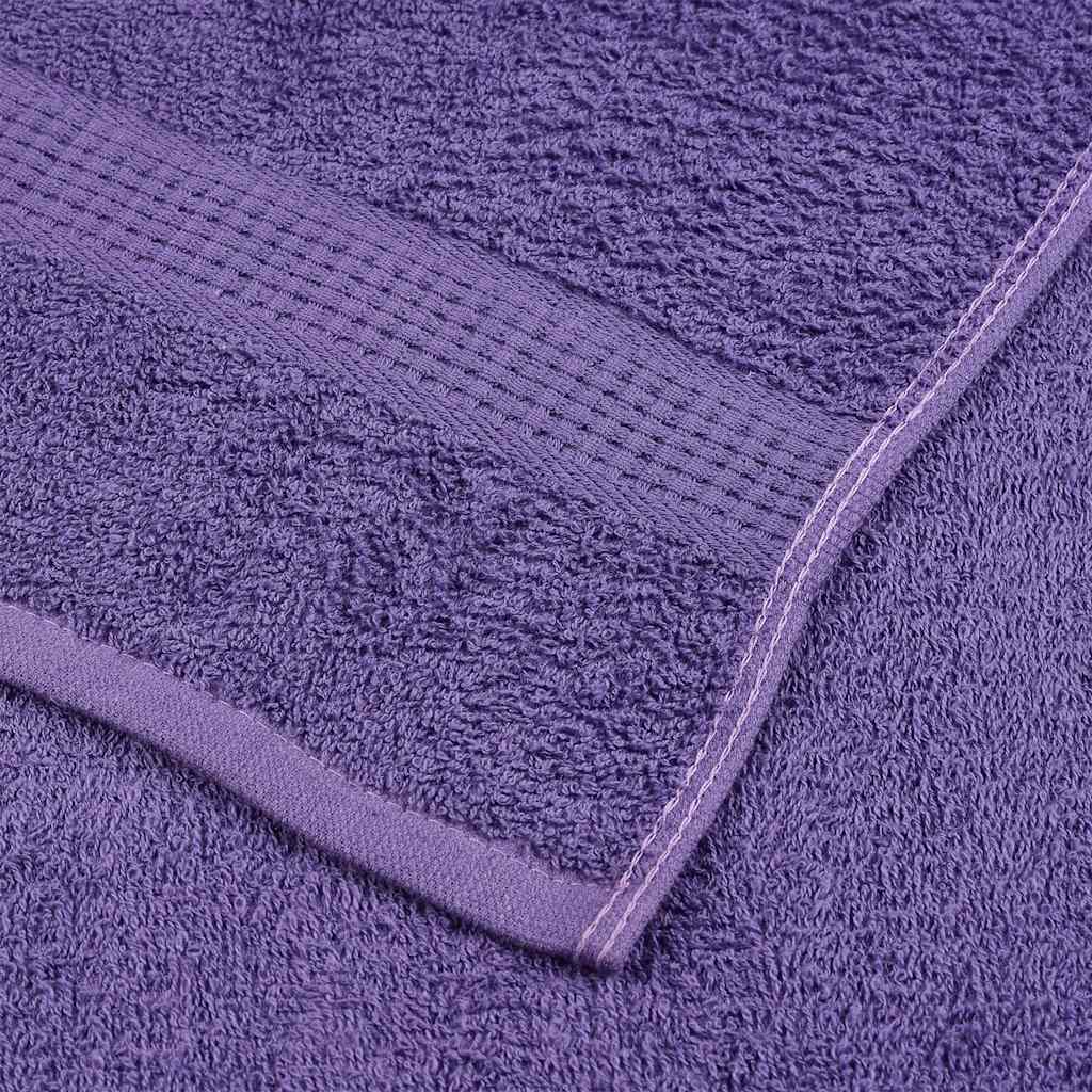 Ručnici za ruke FROGN 10 kom ljubičasti 50x100 cm 360 g/m²