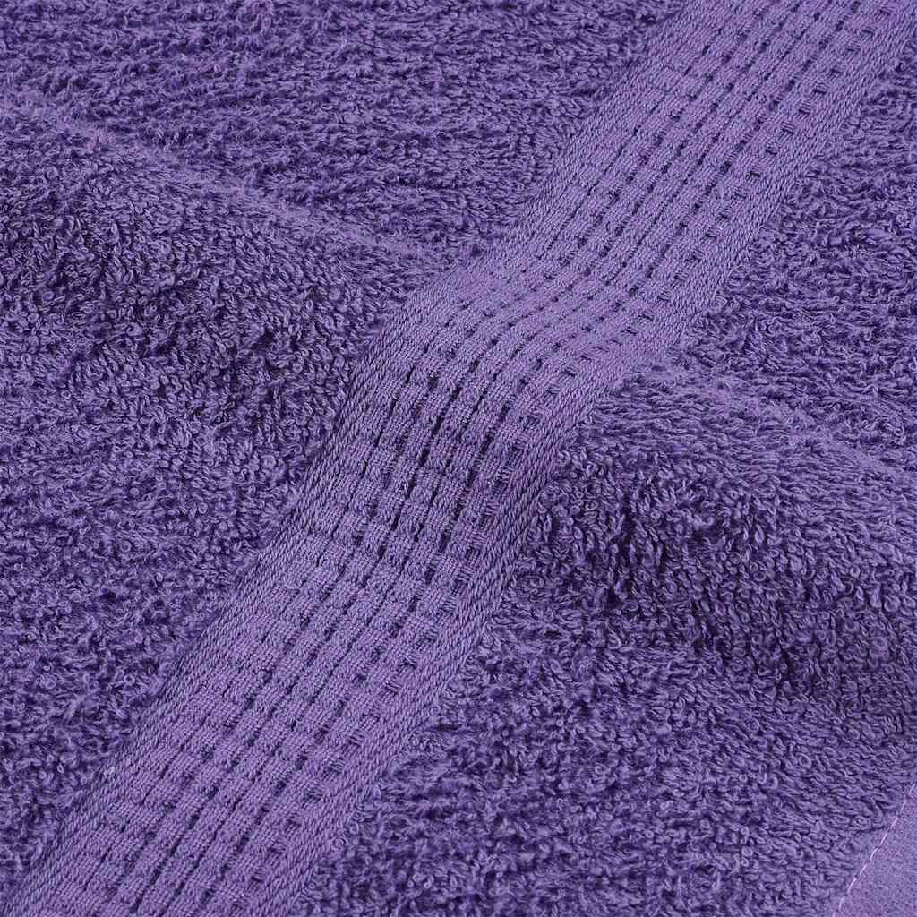 Ručnici za ruke FROGN 10 kom ljubičasti 50x100 cm 360 g/m²