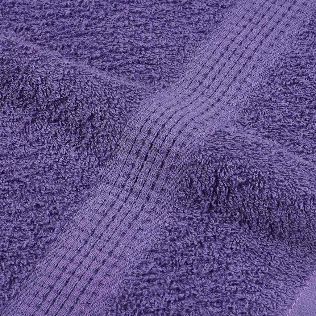 Ručnici FROGN 10 kom ljubičasti 100x200 cm 360 g/m²
