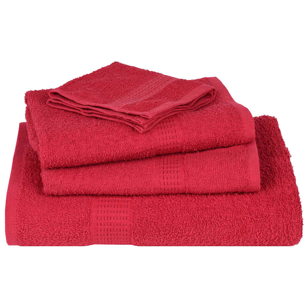 Ručnici za ruke FROGN 2 kom. Crveni 50x100 cm 360 g/m²