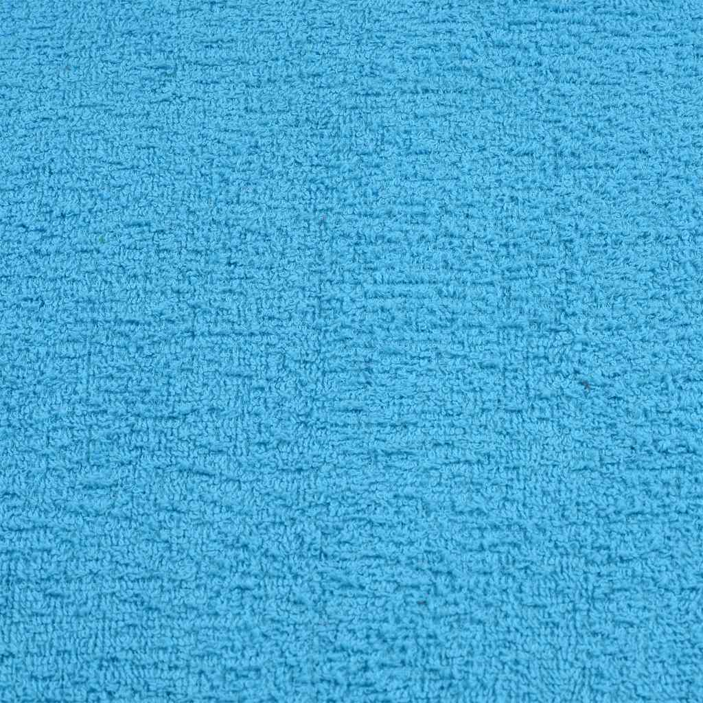 Ručnici za ruke FROGN 10 kom tirkizni 50x100 cm 360 g/m²
