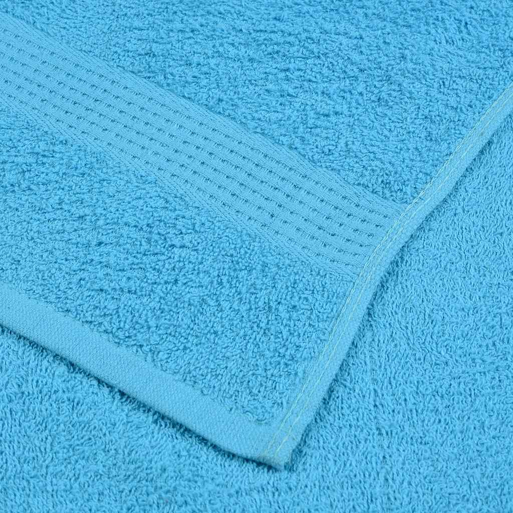 Ručnici za tuširanje FROGN 10 kom tirkizne 70x140 cm 360 g/m²