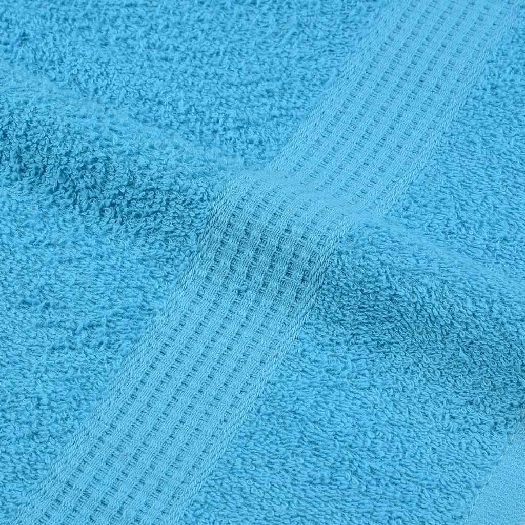 Ručnici za tuširanje FROGN 10 kom tirkizne 70x140 cm 360 g/m²