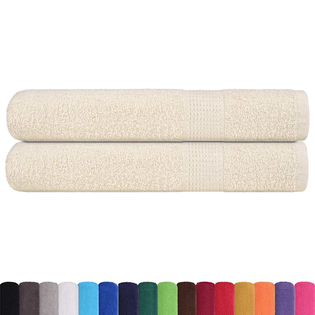 Ručnici FROGN 2 kom krem 100x200 cm 360 g/m²