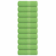 Ručnici za pranje FROGN 10 kom jabukasto zelene 30x30 cm 360 g/m²