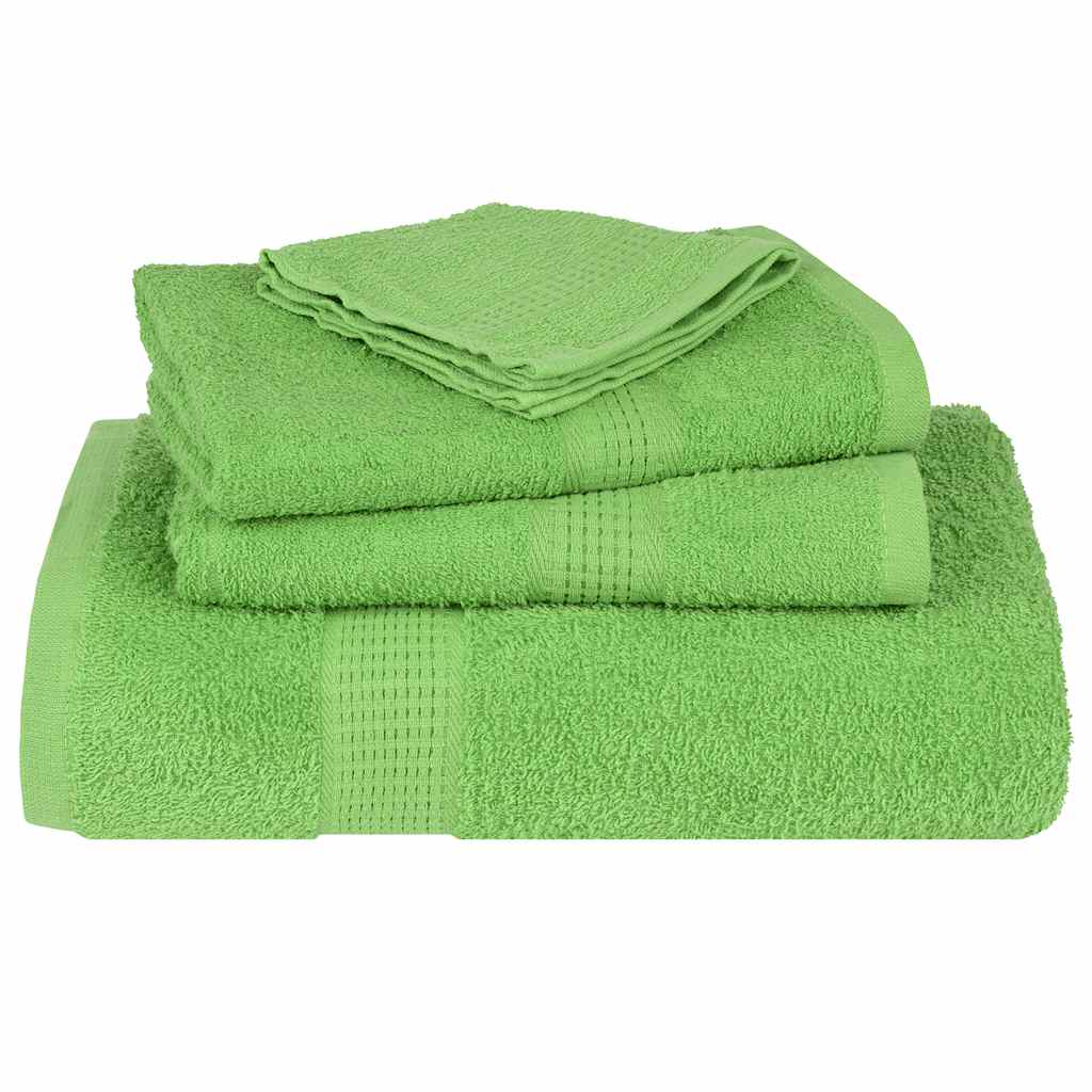 Ručnici za goste FROGN 2 kom. Zelene boje jabuke 30x50 cm 360 g/m²