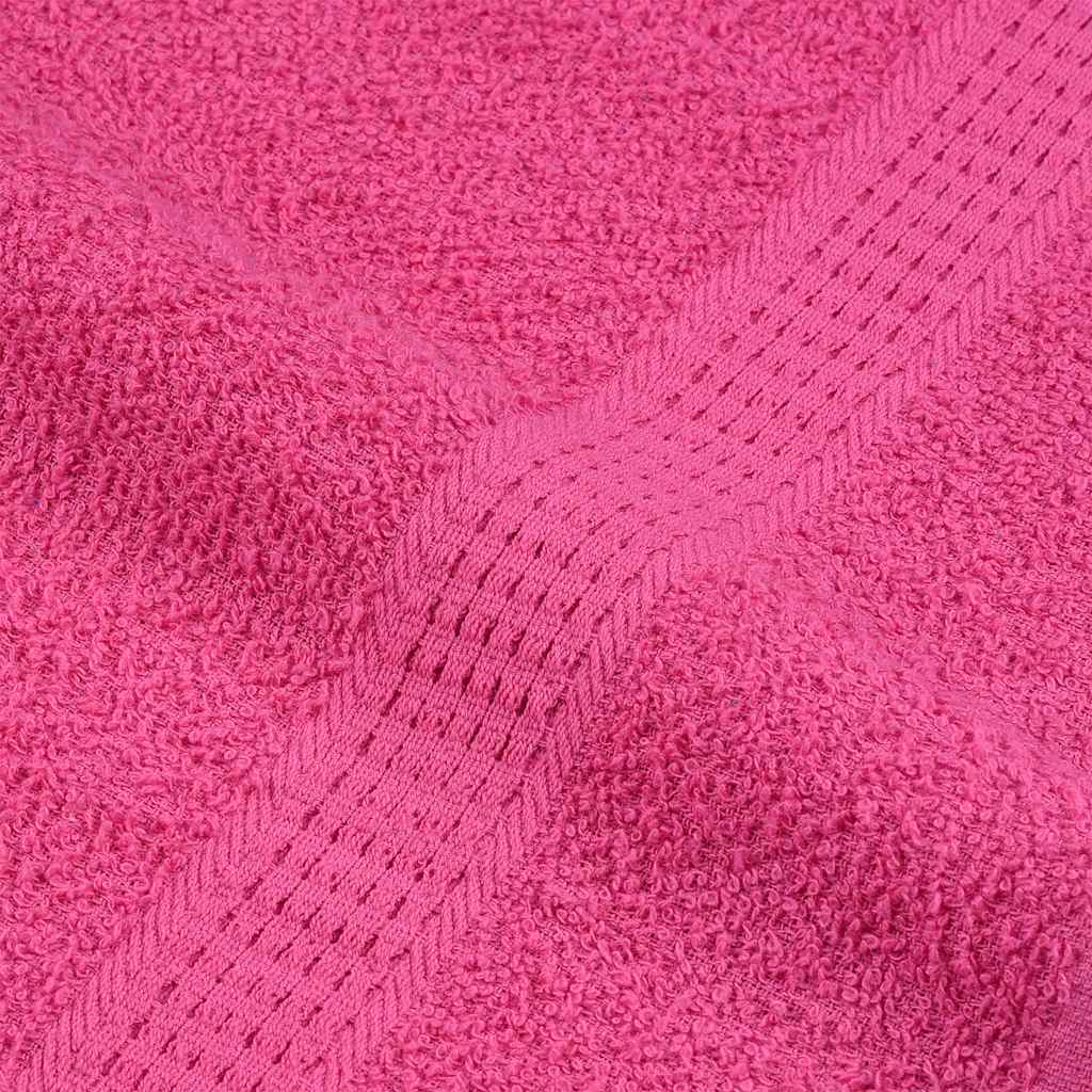 Ručnici za pranje ŽABA 10 kom. Roze 30x30 cm 360 g/m²