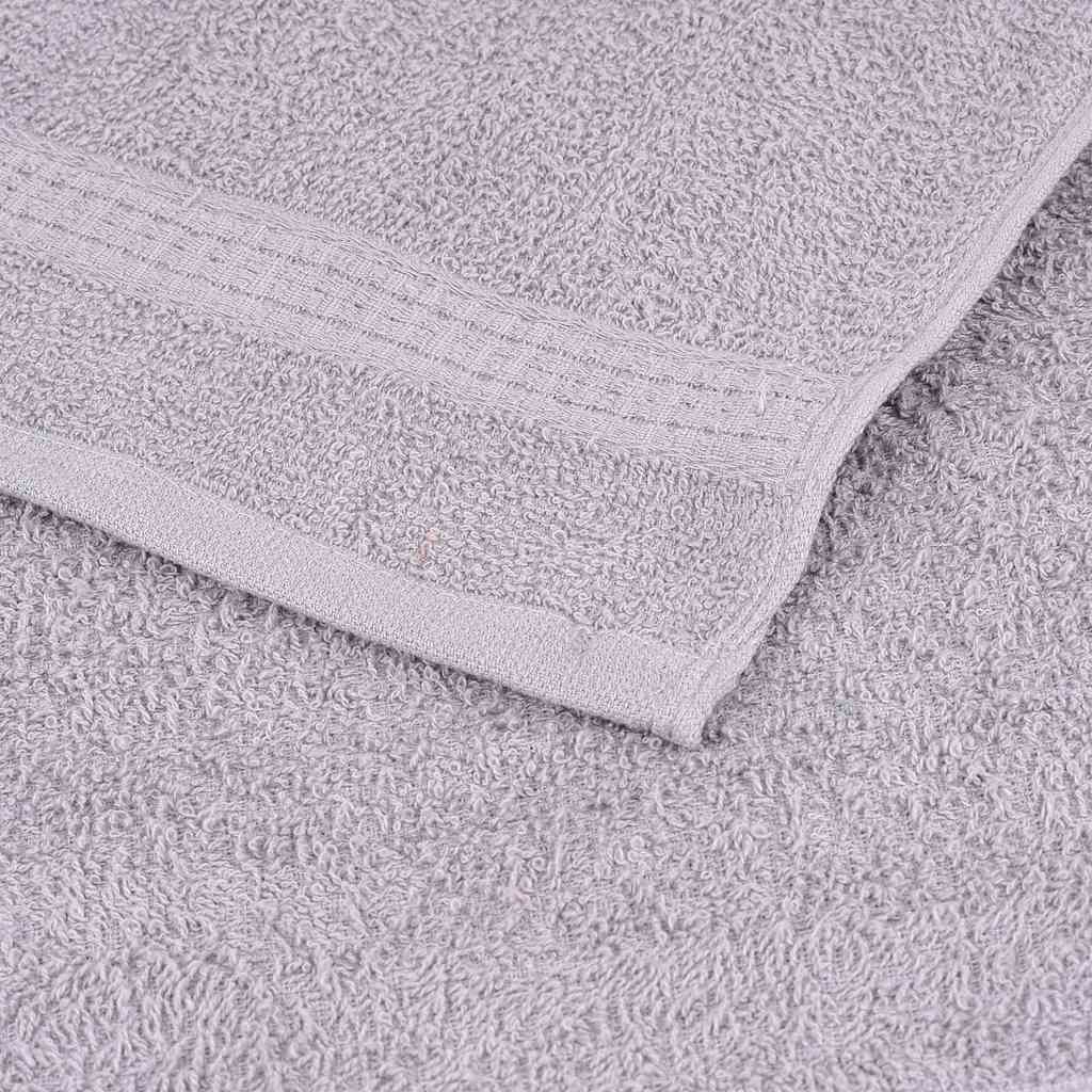Set ručnika FROGN od 8 dijelova sivi 360 g/m²