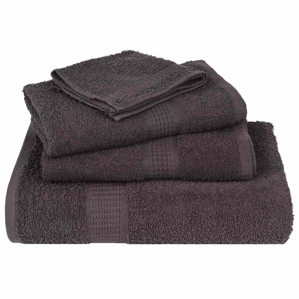 Set ručnika FROGN od 6 dijelova antracit 360 g/m²